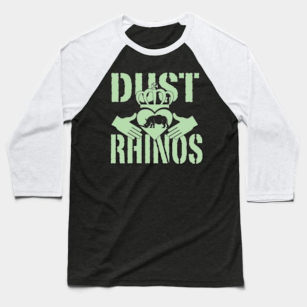 DR Claddagh Baseball T-Shirt by Dust Rhinos Swag Store